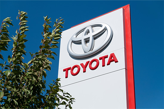 reclambord garage toyota